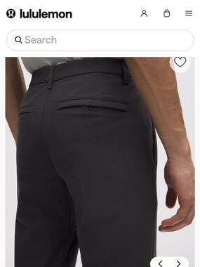 lululemon athletica ABC Slim-Fit Trouser- Obsidian